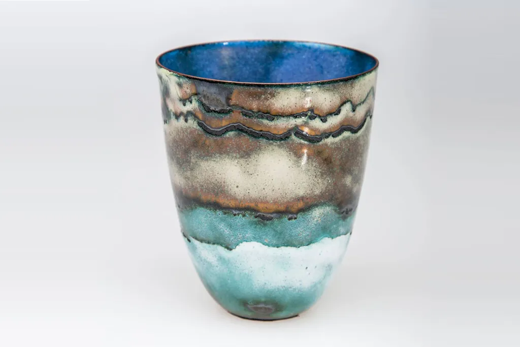 Enamel work by Caroline Ingram