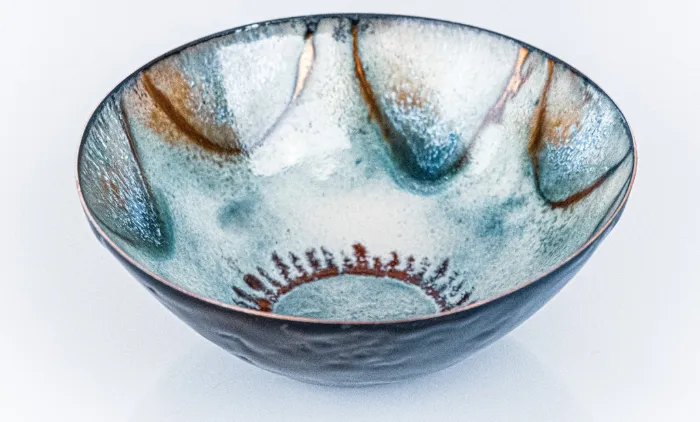 Enamel work by Caroline Ingram