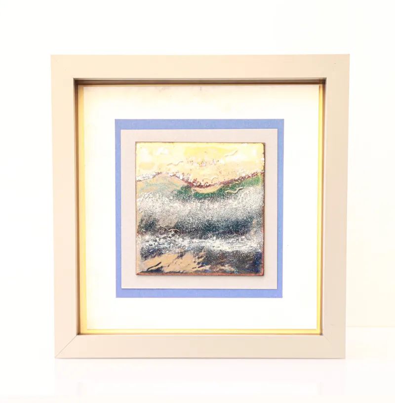 Enamel panel by Caroline Ingram